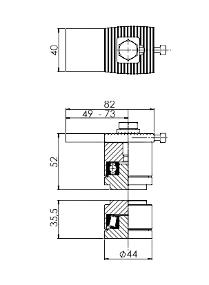 D4/52 Šarka sa ležajem