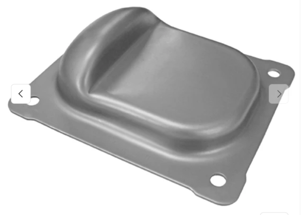 B8/32-S Prednji graničnik za krilnu kapiju inox 120x100mm