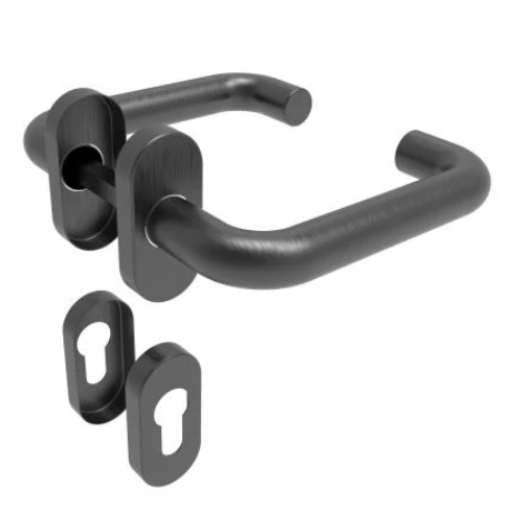 D8/03- BLACK Kvaka inox