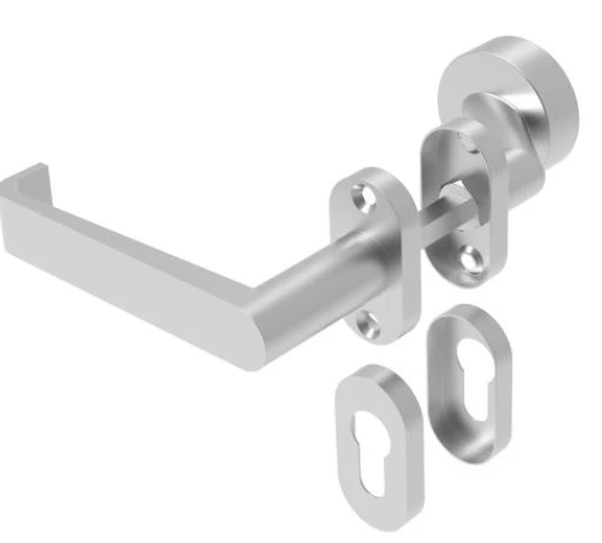 D8/15G-L-I Kvaka leva inox